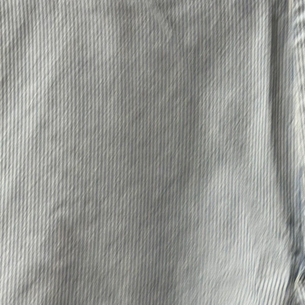Banana Republic Men's Size 32 Seersucker Blue/White Belted Back Hidden‎ Closure